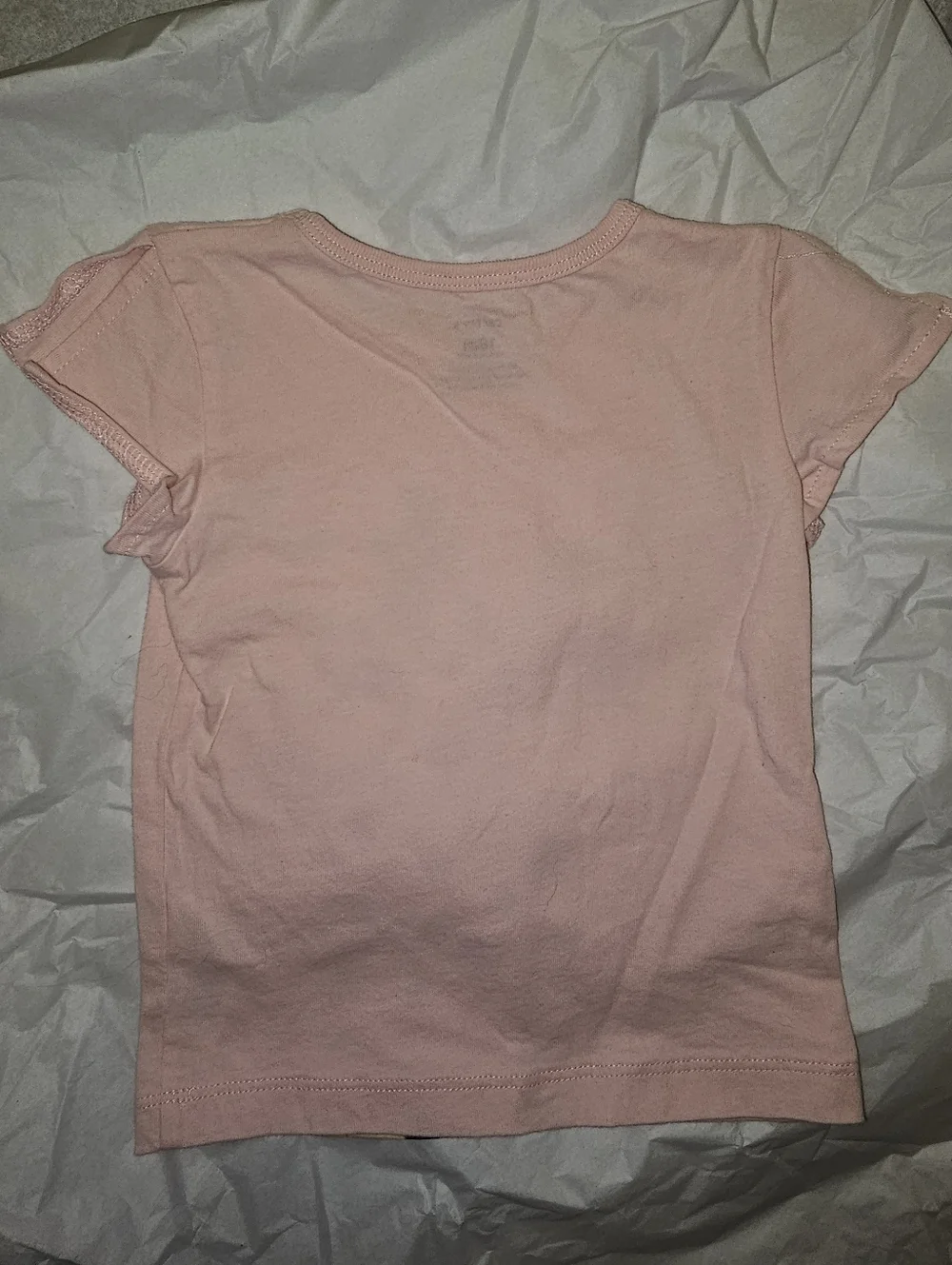 Set Of Two Kids' Colorful Tees- Pink Metallic Cheetah- 18 Month